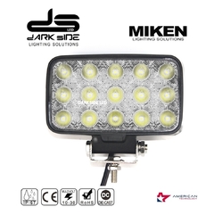 FARO LED RECTANGULAR, 45W, FLOOD, ALTO RENDIMIENTO, MIKEN DS-6045-B - tienda online