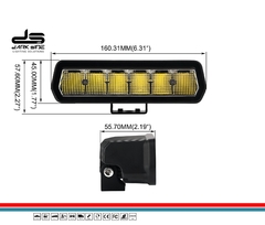 FARO LED PREMIUM, 36W, DRIVING, REFLEX, MIKEN DS-4036 DRIVING - DARK SIDE LED