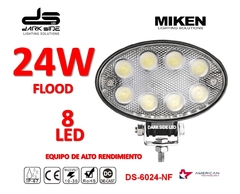 FARO LED OVALADO, ALTO RENDIMIENTO. 24W, FLOOD ,MIKEN DS-6024-NF - comprar online