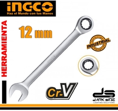 LLAVE COMBINADA CRIQUE COMBINADA 12mm INDUSTRIAL, DS-HCSPAR121