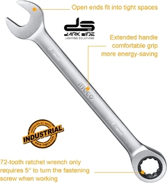 LLAVE COMBINADA CRIQUE COMBINADA 12mm INDUSTRIAL, DS-HCSPAR121 en internet