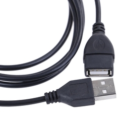 CABLE PROLONGADOR USB DE 1 M DE LONGITUD. ALTA VELOCIDAD, DS-USBM - DARK SIDE LED