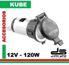 Toma Hembra Encendedor Universal Con Tapa 12v , DS-TOM002