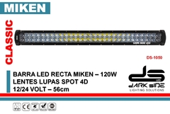 BARRA LED RECTA, 56CM, 120W, 4D, SPOT, MIKEN DS-1050 en internet