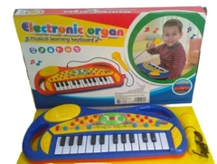 Organo Musical Infantil Con Microfono Una Orquesta En Casa