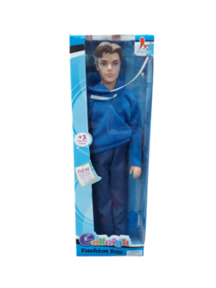 Muñeco excelente ropa tipo ken en caja de regalo 31 cm - comprar online