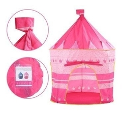 Carpita casita castillo infantil para nena rosa totalmente desarmable - comprar online