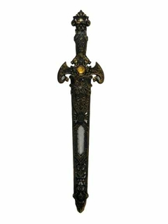 Espada Medieval Guerra Con Funda Protectora 52cm X 11cm - comprar online