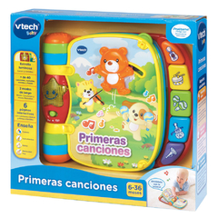 LIBRO INTERACTIVO INFANTIL PRIMERAS CANCIONES VTECH - tienda online