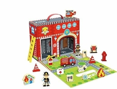 Valija Estacion de Bomberos Tooky Toys