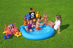 PILETA INFLABLE CENTRO DE JUEGOS BARCO Bestway 52211 - tienda online