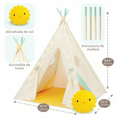 Carpa Indio Arco Iris B Toys en internet