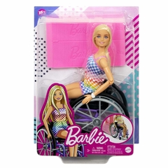 Muñeca Barbie Fashionista en Silla de Ruedas