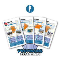 CARTAS PROVINCIAS ARGENTINAS LUMINIAS