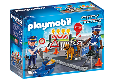 CONTROL DE POLICIA - PLAYMOBIL