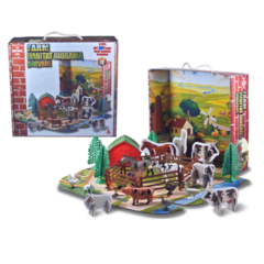 DIORAMA ANIMALES DE LA GRANJA 27 PZ - TIOVIVO - comprar online