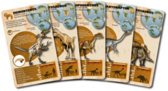 CARTAS DINOSAURS LUMINIAS - comprar online