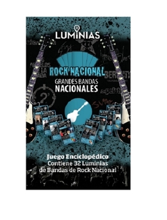 CARTAS ROCK NACIONAL LUMINIAS