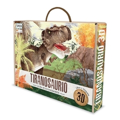 Libro + Maqueta para Armar - La era de los dinosaurios - Tiranosaurio 3D - Manolito Books