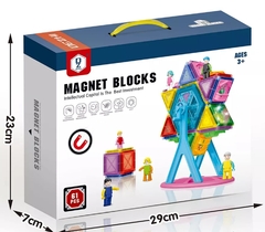 Bloques Magnéticos Magnet Blocks 61 Pz