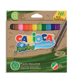 Marcadores Jumbo Eco Family Superlavables Carioca