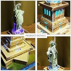 Rompecabezas Led Estatua de la Libertad CubicFun - comprar online
