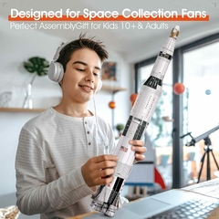 Rompecabeza 3D NASA Apolo Saturno V Cohete Cubic Fun en internet