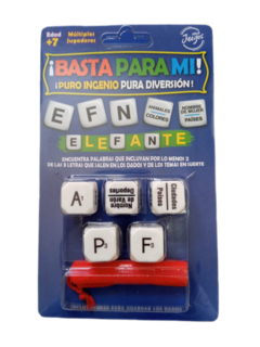 DADOS BASTA PARA MÍ - DADOS CREATIVOS