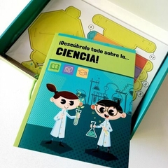 LIBRO + MAQUETA DESCUBRE TODO SOBRE LA CIENCIA MANOLITO BOOKS - comprar online