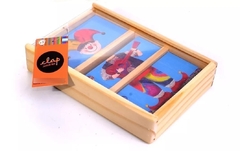 Puzzle Mezcladitos en Caja de Madera Clap - Juguetería Didácticos Corrientes 