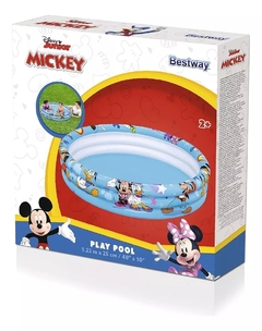 Pileta Inflable 3 Aros Disney Junior Mickey Bestway 91007