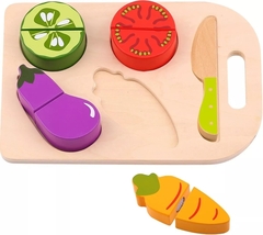 Vegetales Para Cortar TL143 Tooky Toys - tienda online