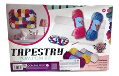 SET PARA CREAR TAPIZ DE POMPONES FUN KIDZ en internet