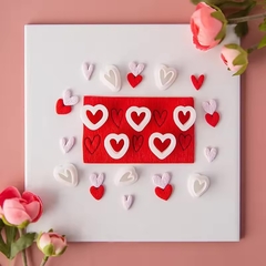 Set de 10 minicortantes corazones - comprar online