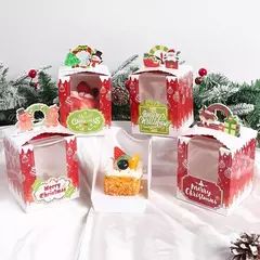 Caja navidad para minipandulce