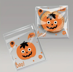 Bolsa opp "Calabaza" 10x10cms. Pack x 10 en internet