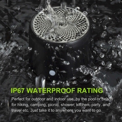 Parlante Portatil Ewa A106 Pro Ip67 Waterproof Bluetooth 3w - Soled Iluminación Solar 