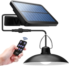 Lámpara Led Solar Lampara Colgante Luz Calida Control Remoto