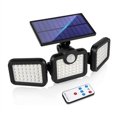 Reflector Led Solar 108 Led Exterior Cobertura 270º