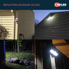 Reflector Led Solar 122 Led Exterior Cobertura 270º - comprar online