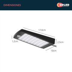 Reflector Led Solar 48 Led Cálido ó Frío - tienda online