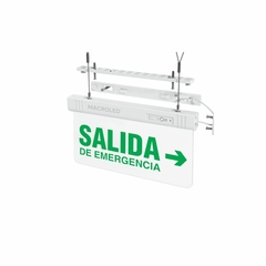 Cartel Led Salida De Emergencia Derecha 1w Csl-eme-der - comprar online