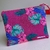 Necessaire Clutch Personalizada | Estampa Hibiscus Purple - comprar online