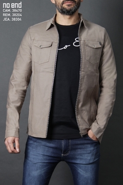 Campera discount vestir hombre