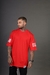 Camiseta Oversized SLEEVE - RED