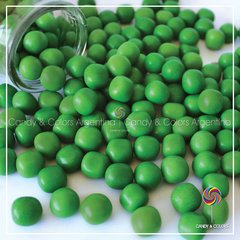 Chicle bolita de 1,2 cm - verde - 400 grms