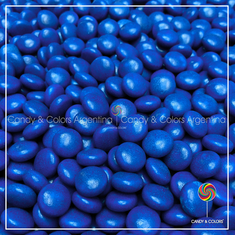 Lentejas frutales confitadas - azul nocturno - 500 grms