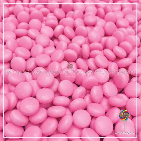 Lentejas frutales confitadas - rosa - 500 grms