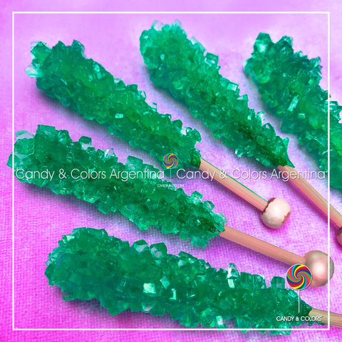 Rock Candy de 9 cm - verde