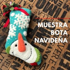 Kit Bota Navideña - para My Baby Punch Needle #4 - na internet